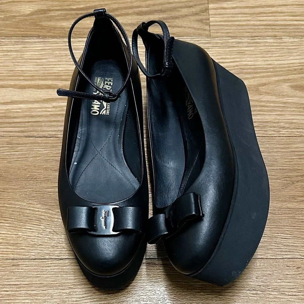 Salvatore Ferragamo Platform Shoes Sandals